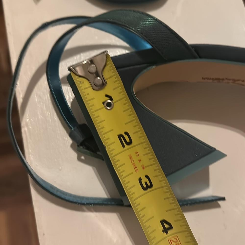 Sam Edelman Green Strappy Heels - Picture 6 of 7